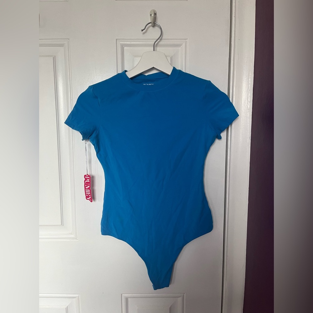 Pumiey Blue Body Suit